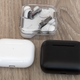 The Razer Hammerhead True Wireless Earbuds’ charging case is bigger than the AirPod Pro’s, but smaller than the Nothing Ear (1)‘s.